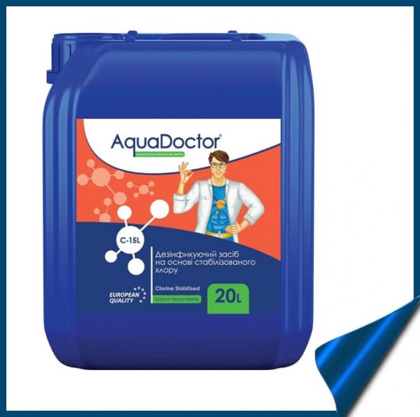 Гіпохлорит натрію AquaDoctor C-15L Гіпохлорит натрію AquaDoctor C-15L